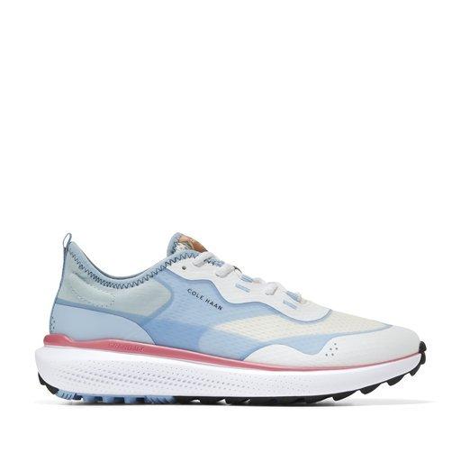 Women's Zerogrand Fairway Spikeless Golf Shoe - White/Blue | COLE